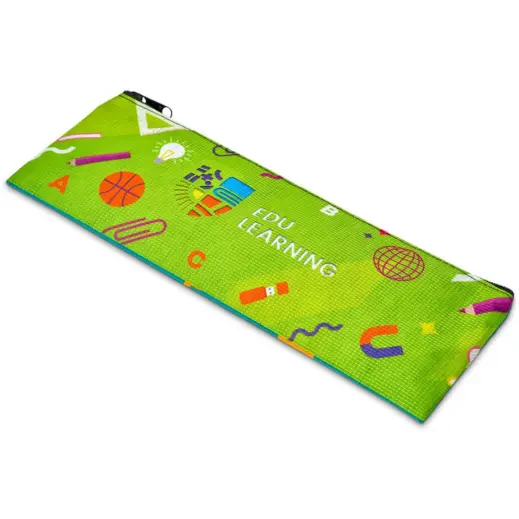 Hoppla Parker RPET Stitch-Bond Pencil Case Branded Front